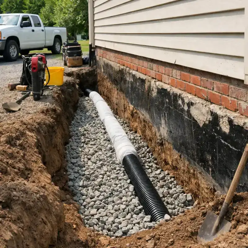 French Drain Nashville