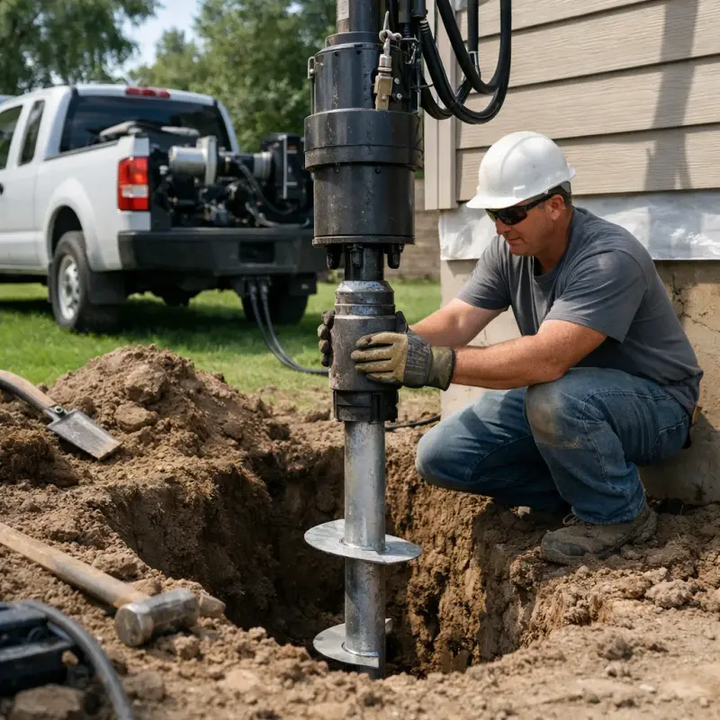 Helical Pier Installation Nashville